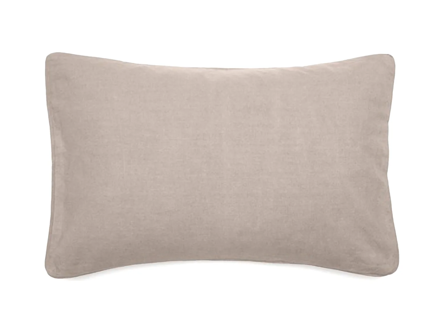 Housse de coussin 40x60 cm 50% lin et 50% coton collection OPERA DECO ficelle