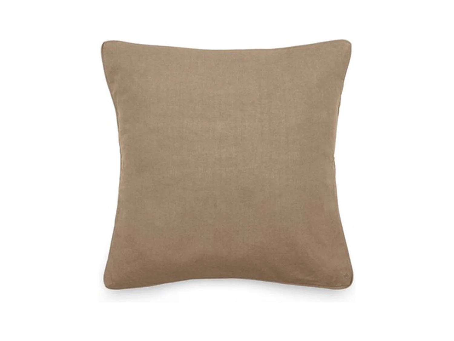 Housse de coussin 45x45 cm 50% lin et 50% coton collection OPERA DECO camel