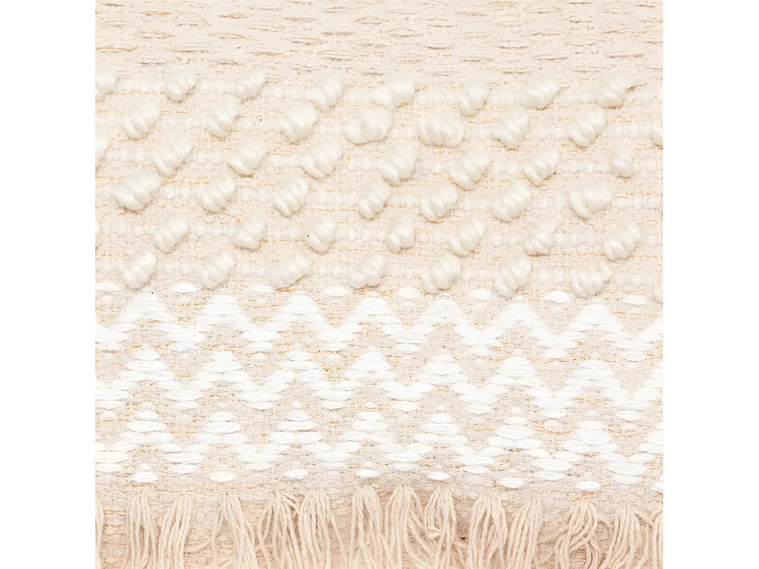 Cuscino poliestere beige 30x50x15cm