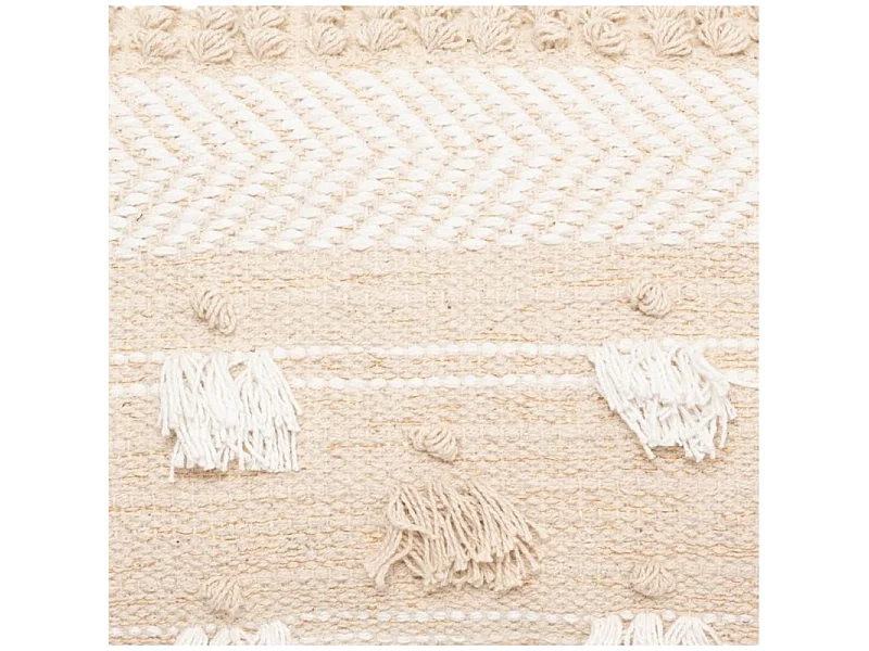 Cuscino poliestere beige 30x50x15cm