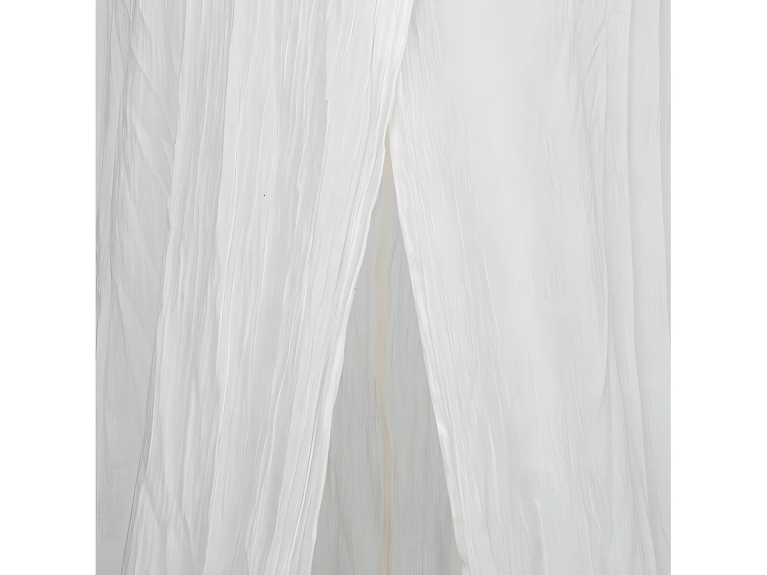 Cobertura da cama de algodão branco 350x250x50cm