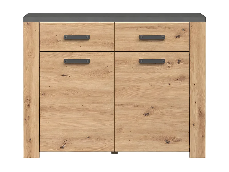 Petit Buffet avec 2 Portes et 2 Tiroirs L116 cm - Follow