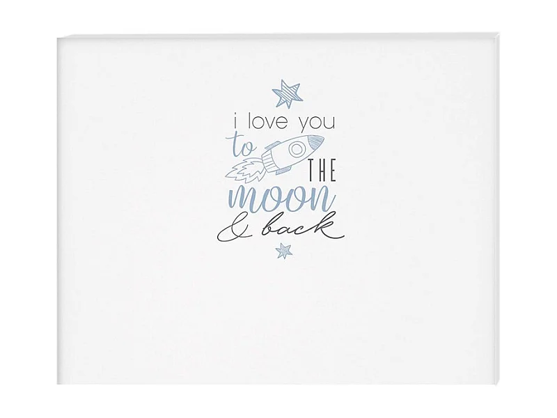 Testiera per bambini truciolato melaminico bianco Space 90x71x1,6cm