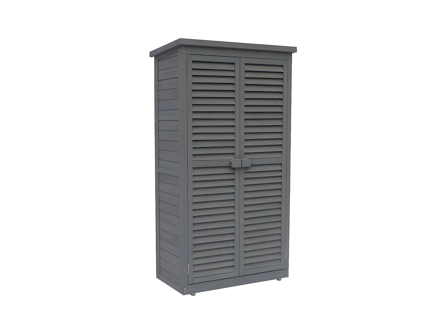 Armoire de jardin "Space" - 87 x 46.5 x 160 cm - Anthracite