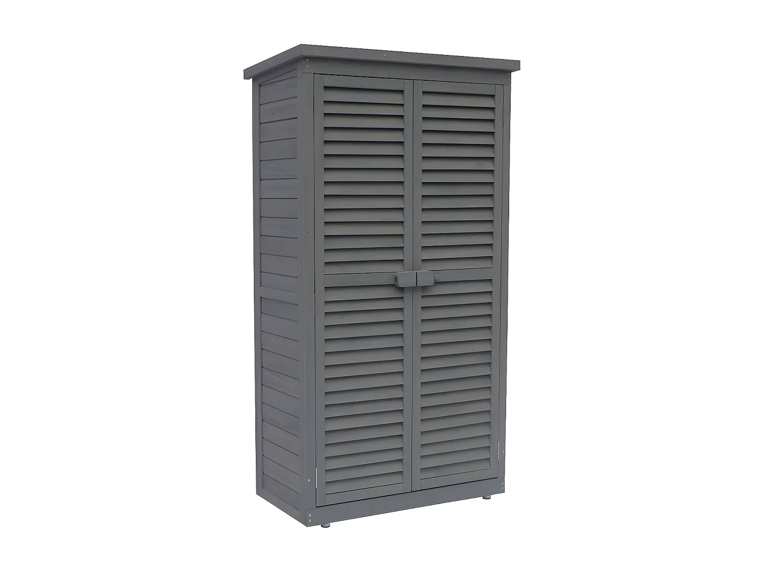Armoire de jardin "Space" - 87 x 46.5 x 160 cm - Anthracite