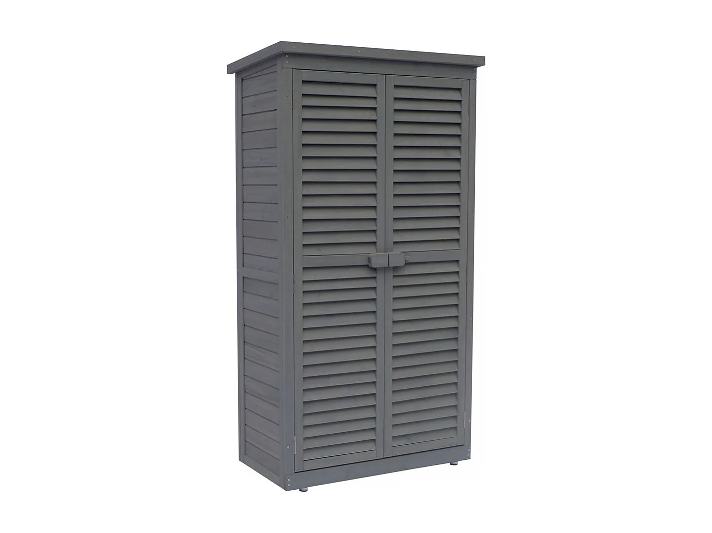 Armoire de jardin "Space" - 87 x 46.5 x 160 cm - Anthracite
