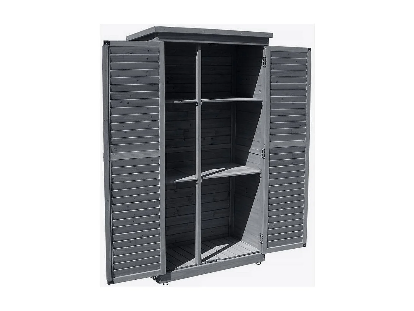 Armoire de jardin "Space" - 87 x 46.5 x 160 cm - Anthracite