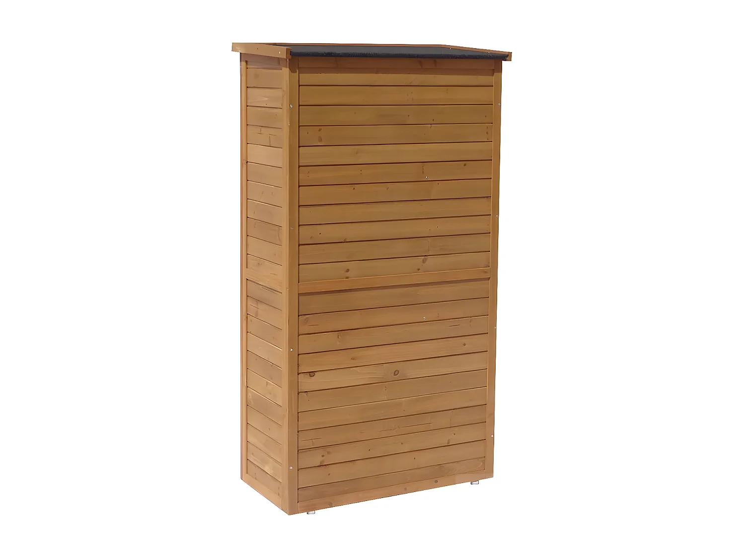 Armoire de jardin "Space" - 87 x 46.5 x 160 cm - Marron