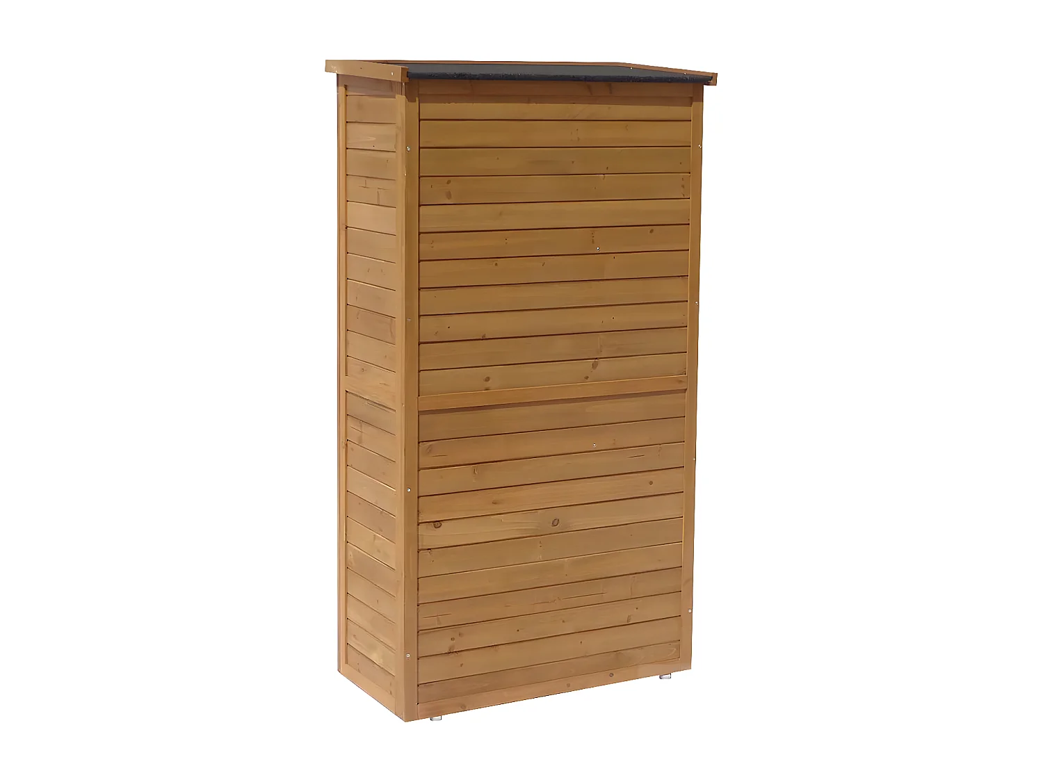 Armoire de jardin "Space" - 87 x 46.5 x 160 cm - Marron