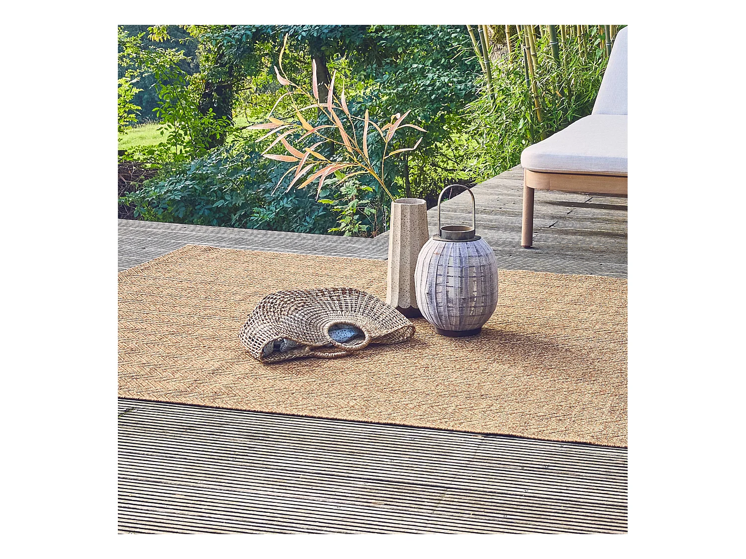 Tappeto interno/esterno effetto iuta 120x170cmi sweeek