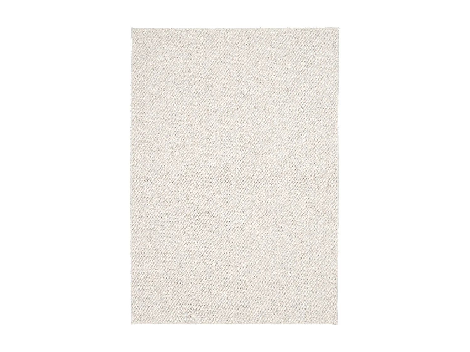 Tapis intérieur bouclette crème effet chiné 160x230cm