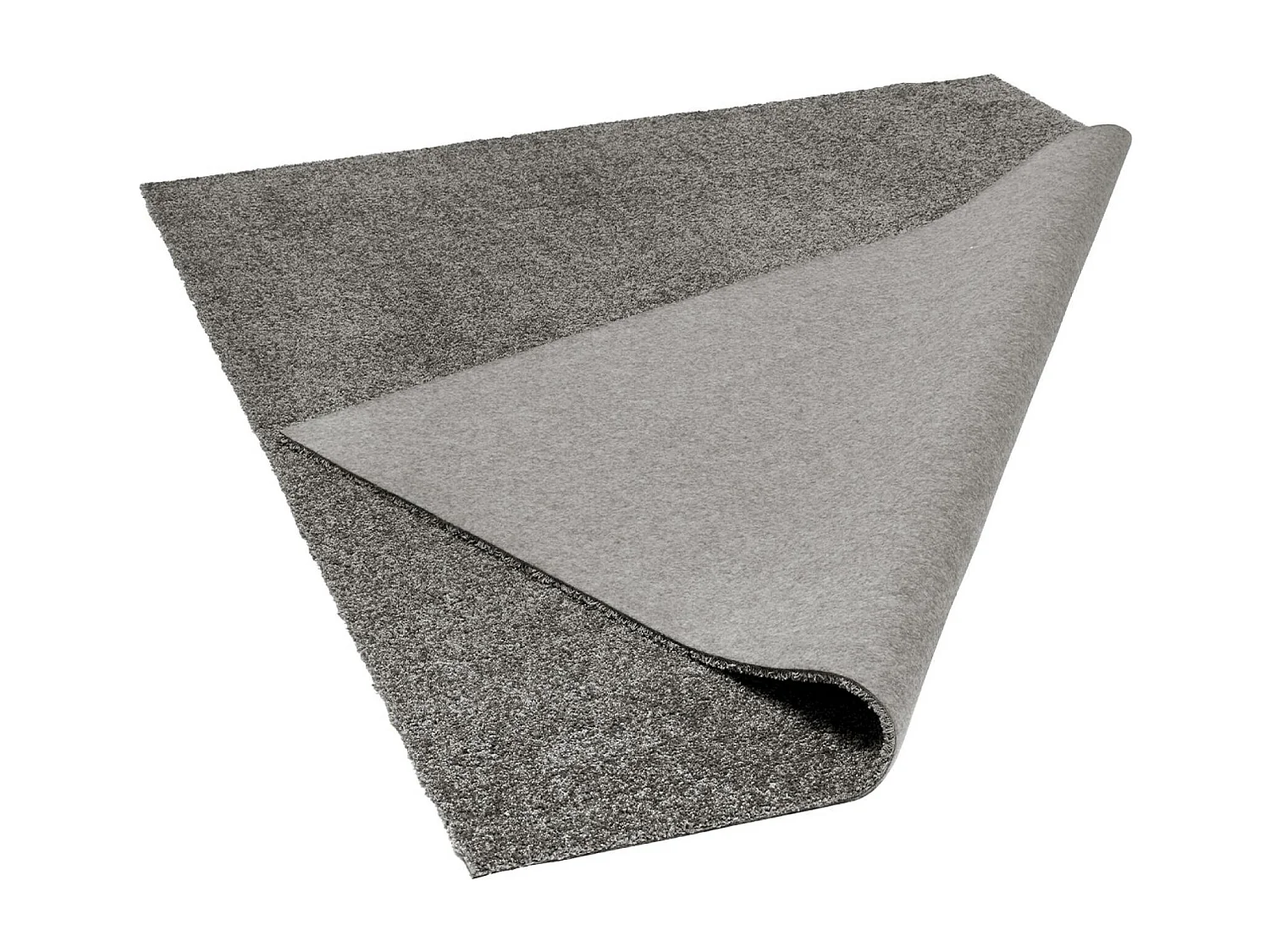 Tappeto per interni in velluto riccio grigio, 120x170cm i sweeek