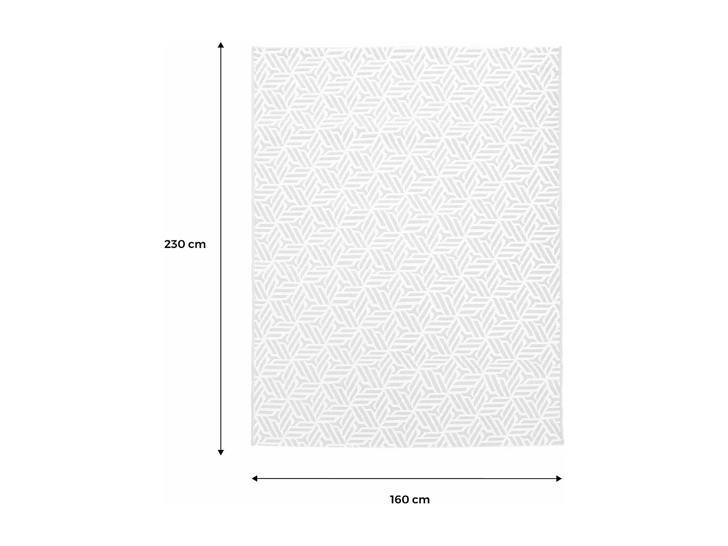 Alfombra de exterior/interior con motivos exóticos azul