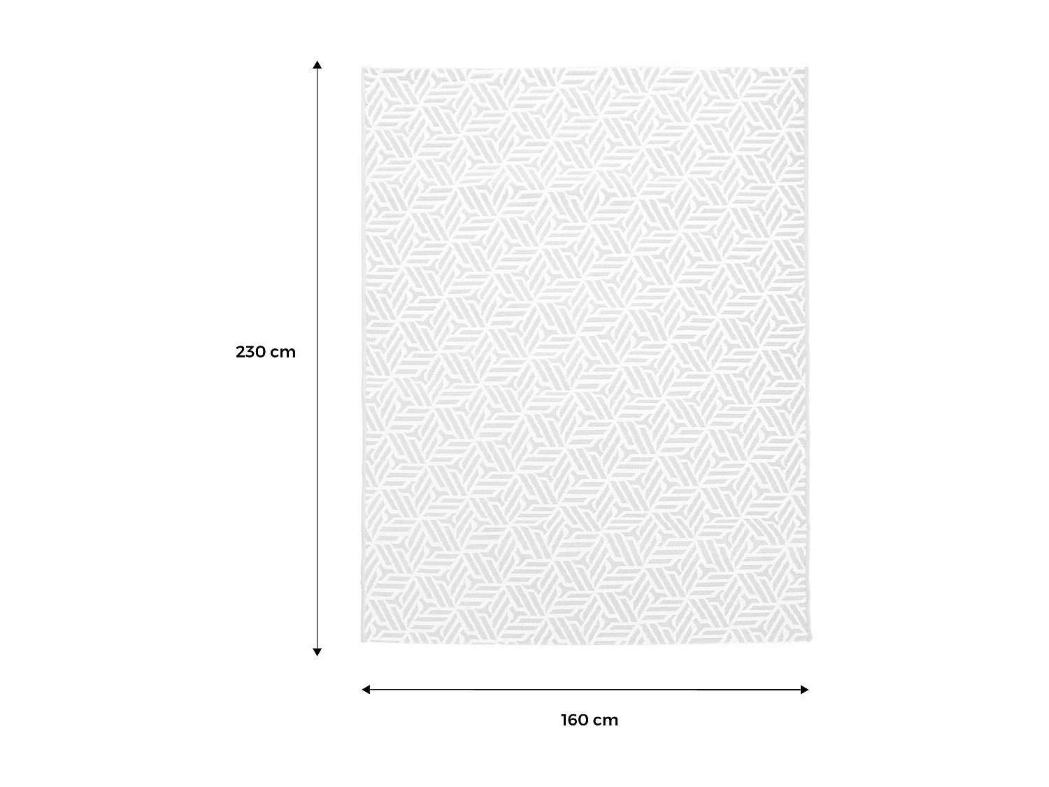 Alfombra de exterior/interior con motivos exóticos azul