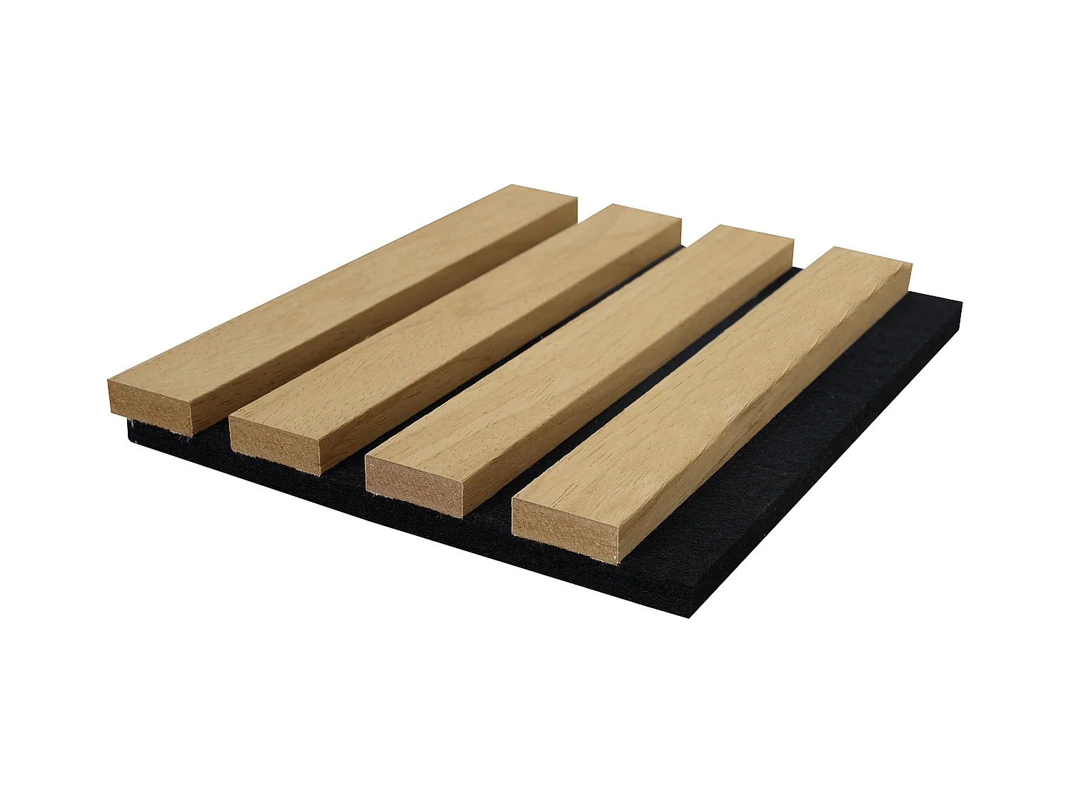 Akustikwandpaneel - Holzfinish hell - Pack: 3,12 m² - 2er-Set - PENCIA