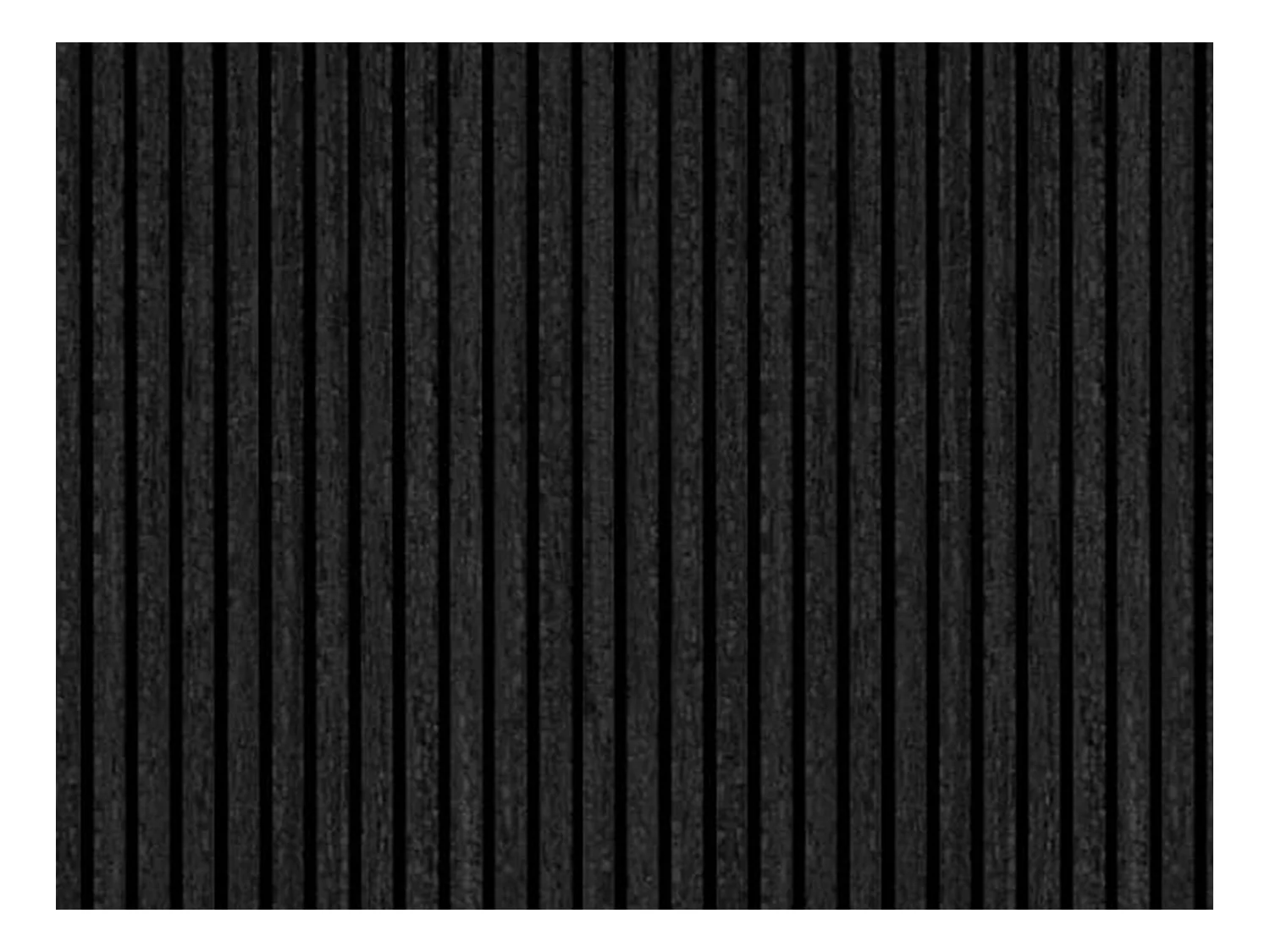 Panel acústico de pared - Acabado en madera gris antracita - Pack de 3,12 m² - Lote de 2 piezas - PENCIA