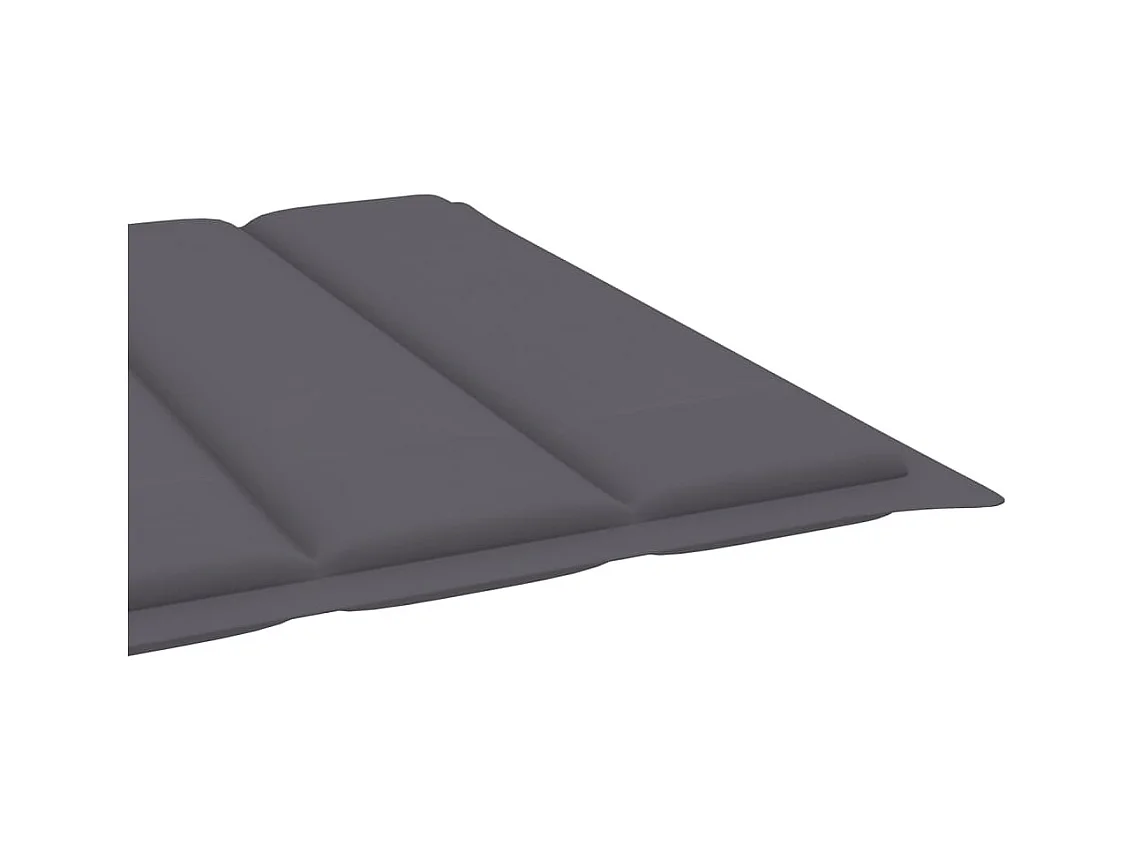 Ligbed met kussen massief acaciahout