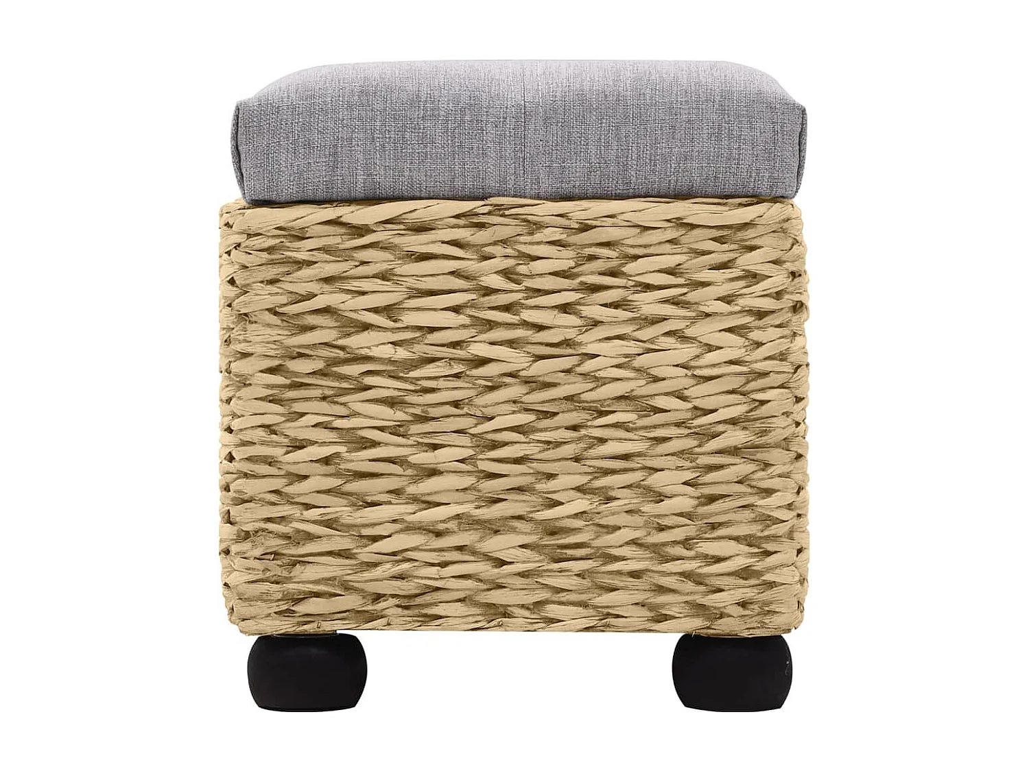 Ensemble de banc lot de 2 Jacinthe d'eau Gris