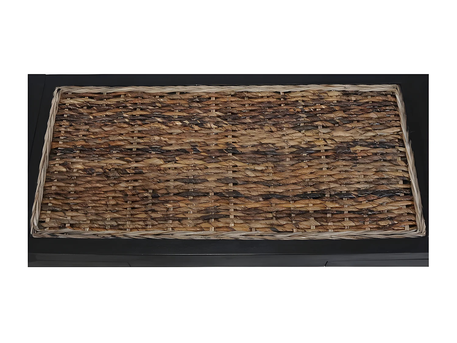 Banco de abacÃ¡ marrÃ³n oscuro 120 cm