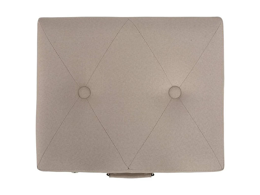 Bancos de arrumação 3 pcs tecido bege