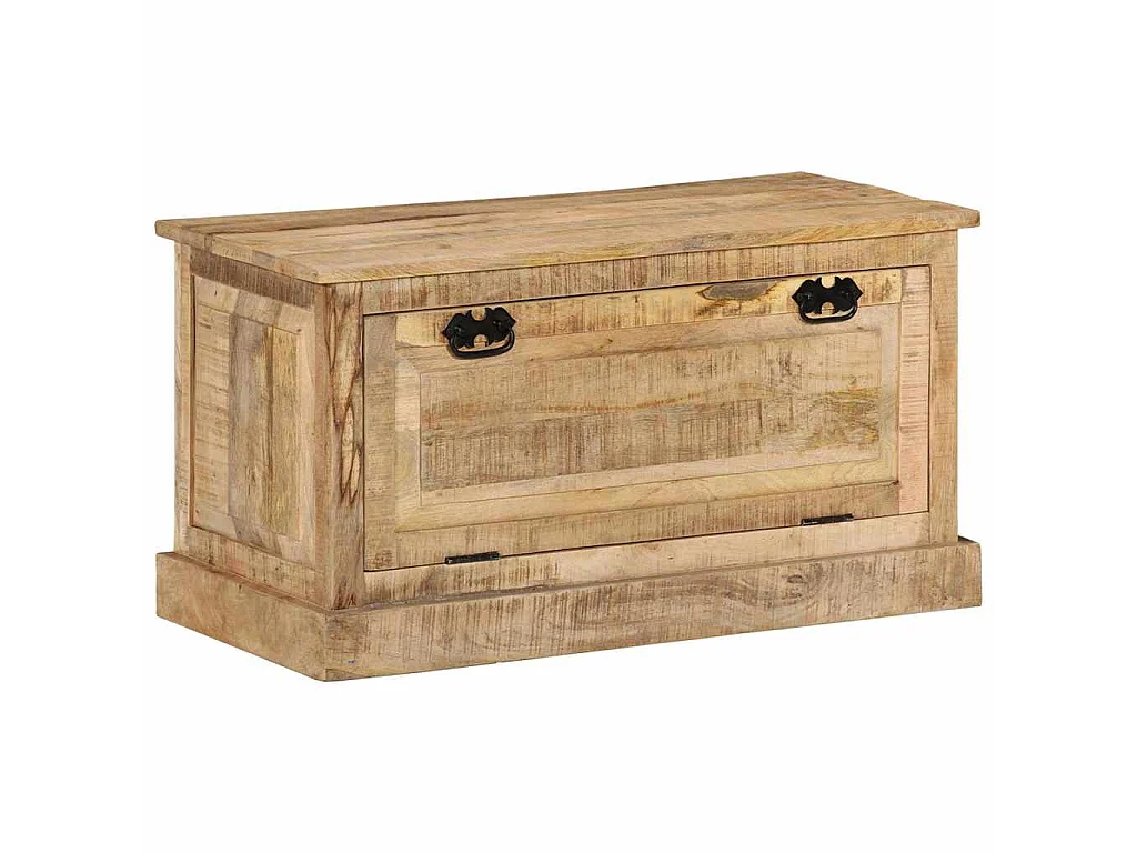 Zapatero madera de mango maciza 85x40x45 cm