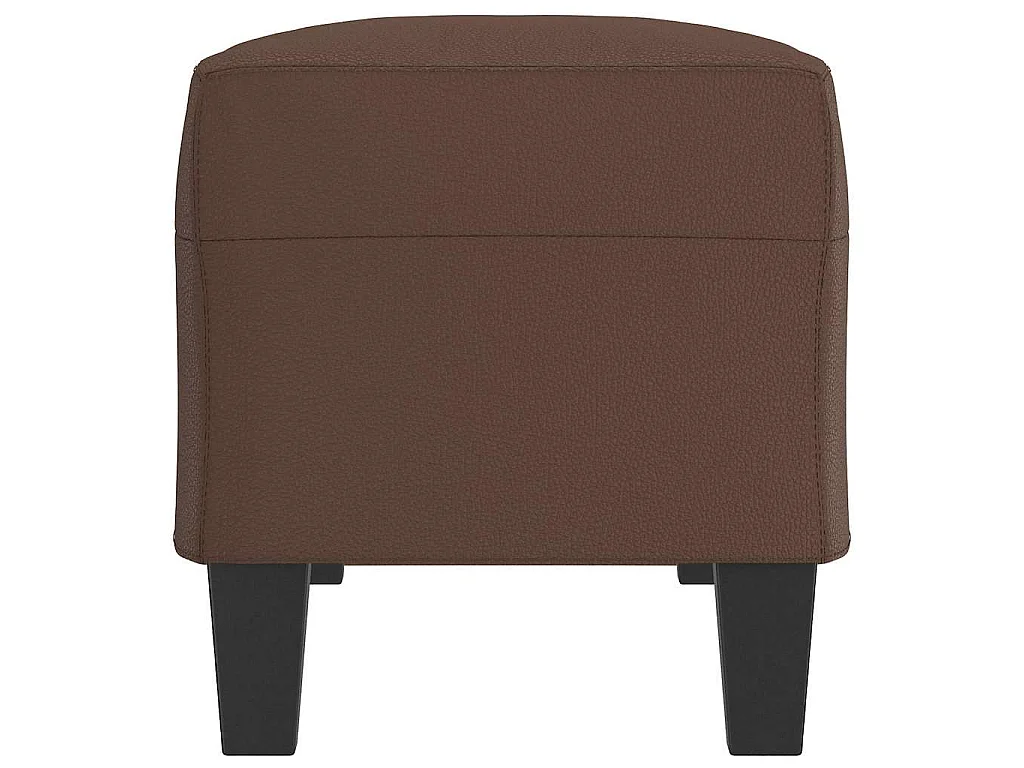 Banc Marron 100x35x41 cm Similicuir