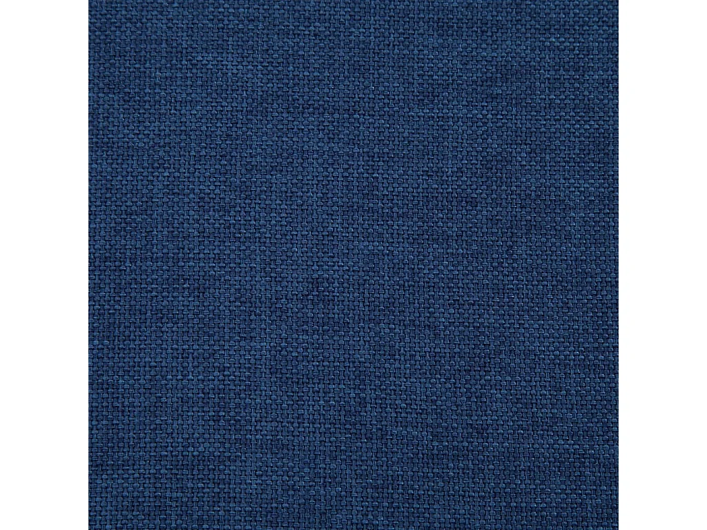 Bank mit Staufach 116 cm Blau Polyester