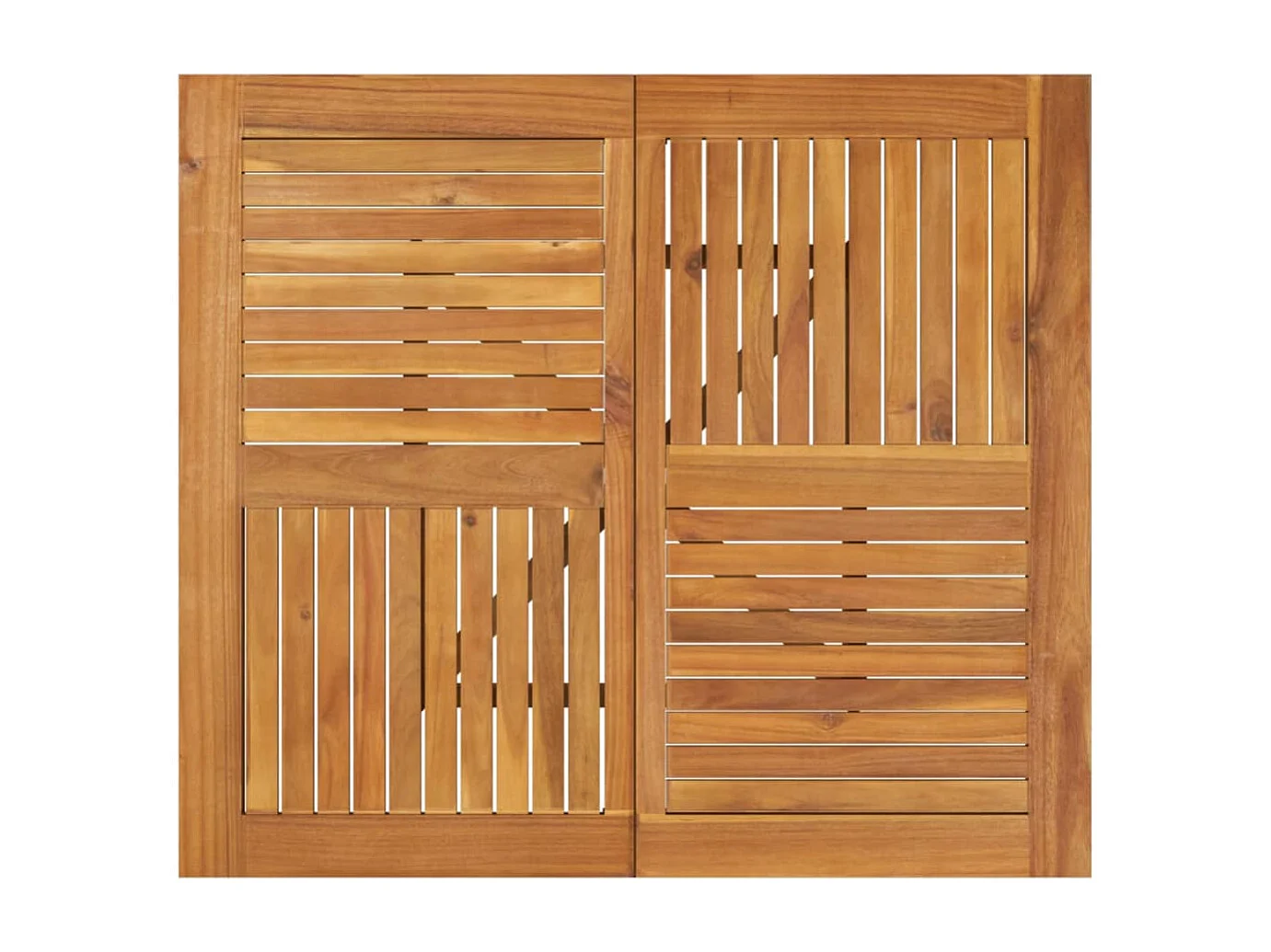 Mesa de jardim 85x85x75 cm madeira de acácia maciça