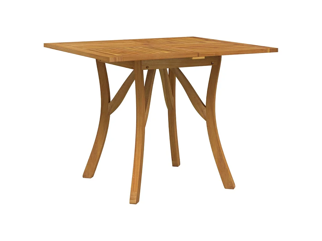 Table de jardin 85x85x75 cm Bois d'acacia solide