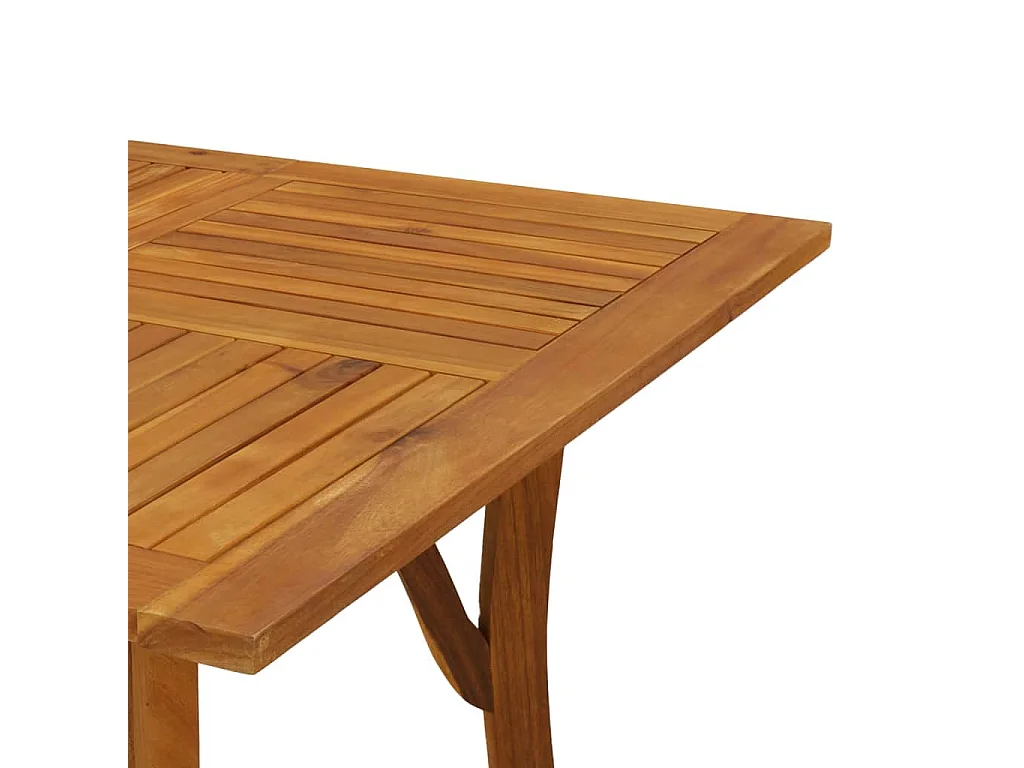 Tuintafel 150x90x75 cm massief acaciahout