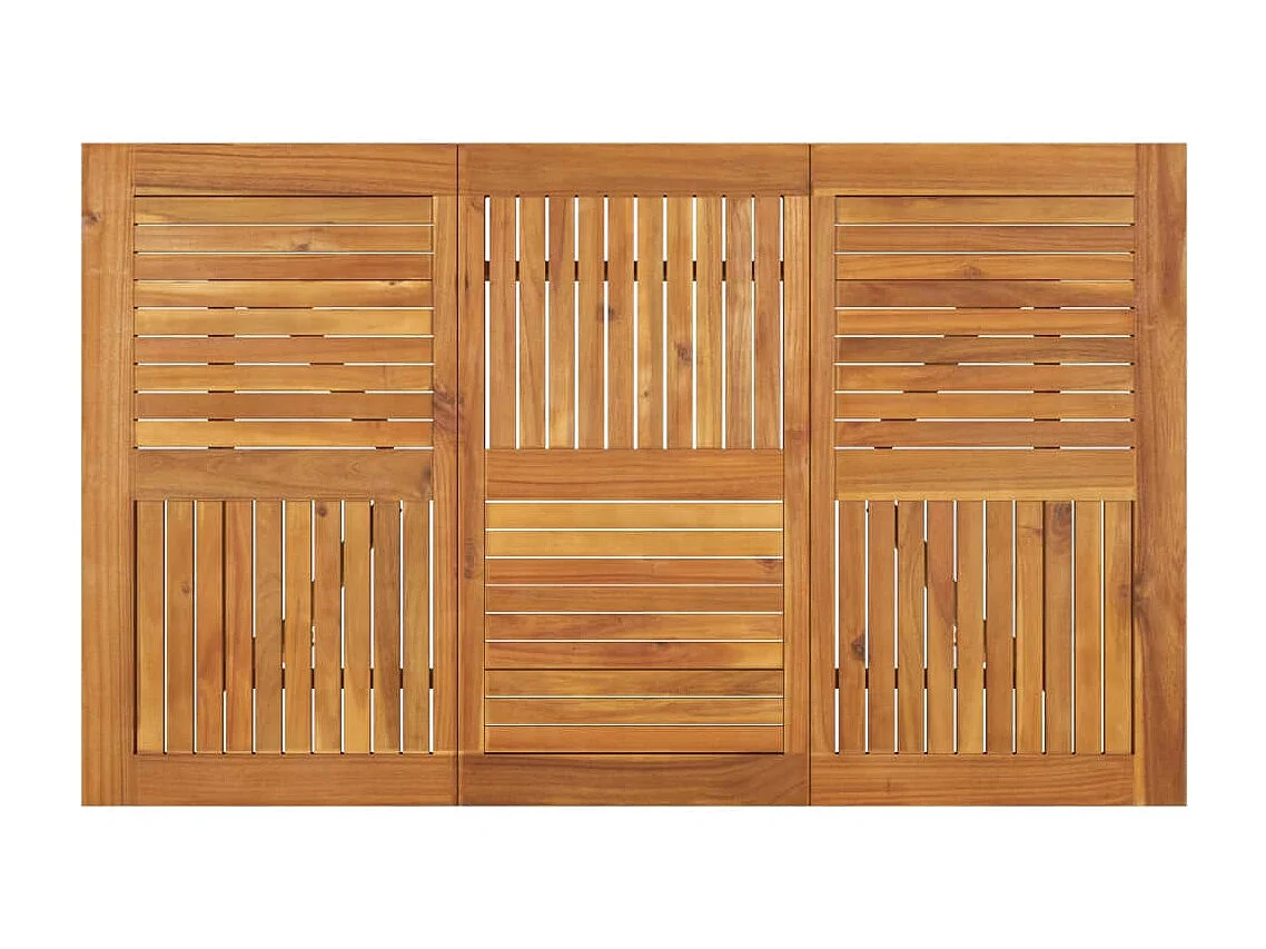 Table de jardin 150x90x75 cm Bois d'acacia solide