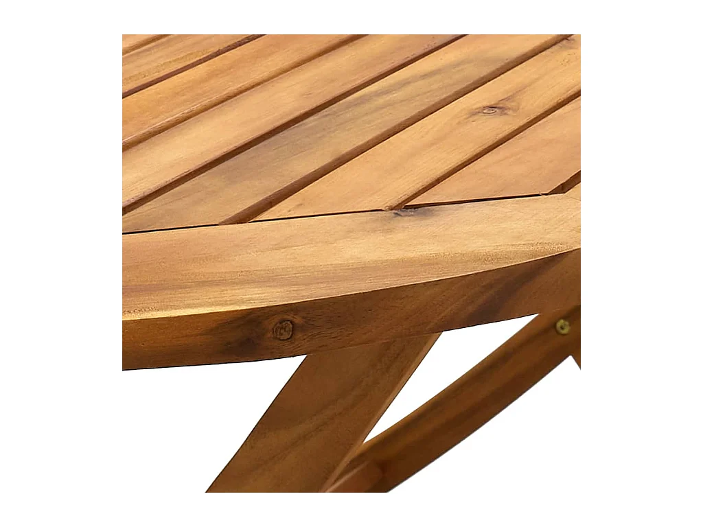Tuintafel inklapbaar 160x85x75 cm massief acaciahout