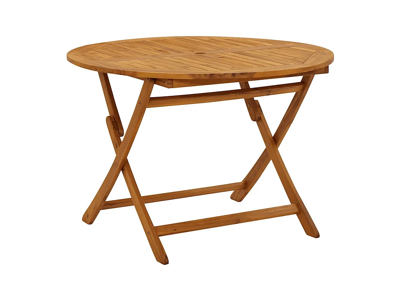 Tuintafel inklapbaar 110 cm massief acaciahout