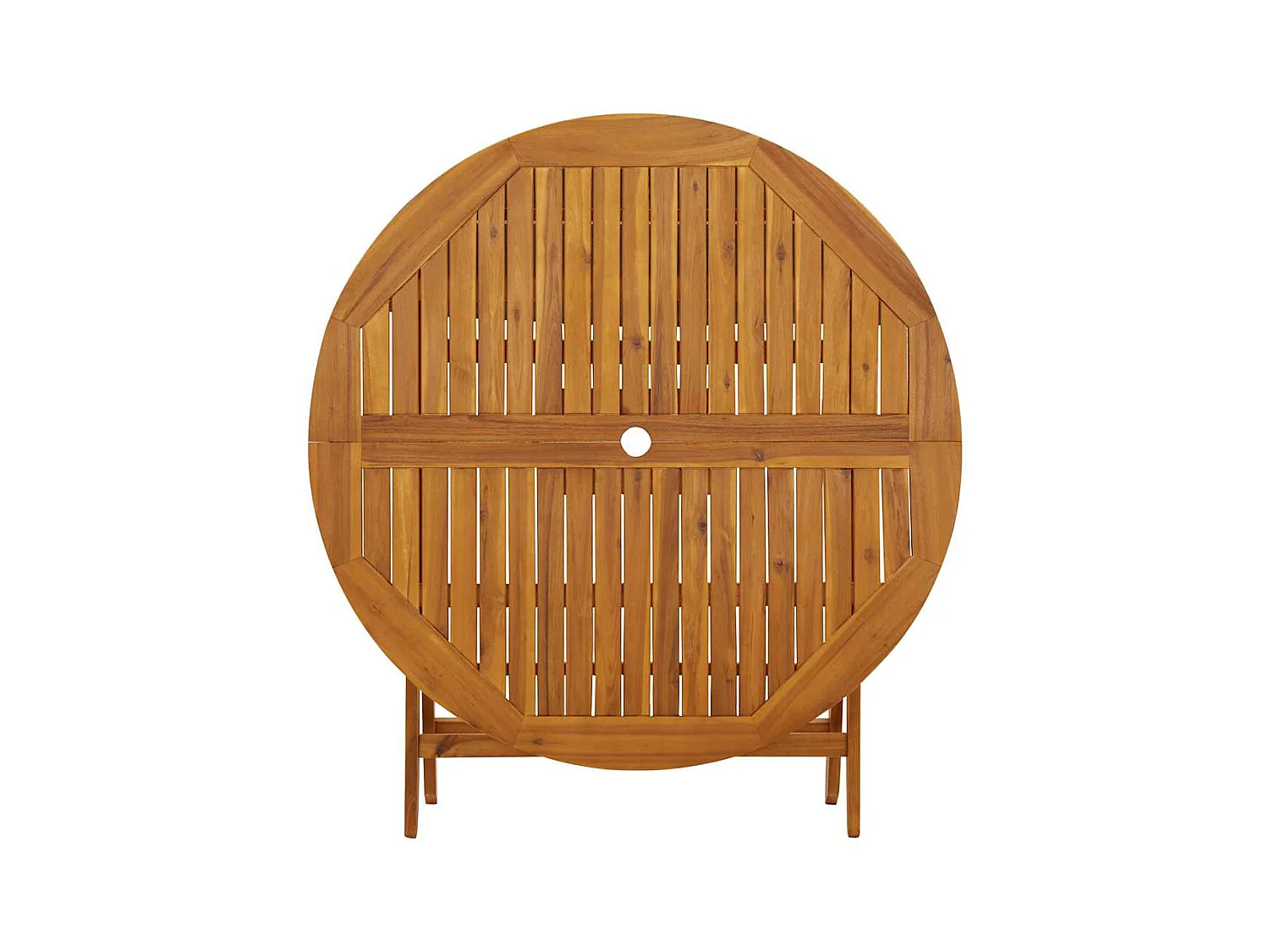 Tuintafel inklapbaar 110 cm massief acaciahout