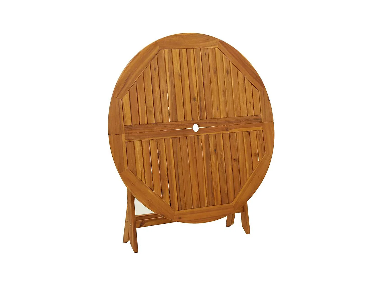 Tuintafel inklapbaar 110 cm massief acaciahout