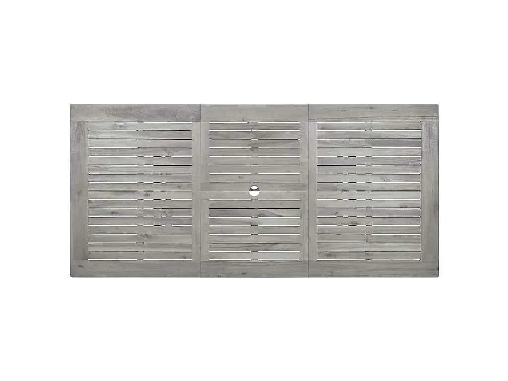 Tavolo da Pranzo per Esterni (120-170)x80x75 cm Massello Acacia