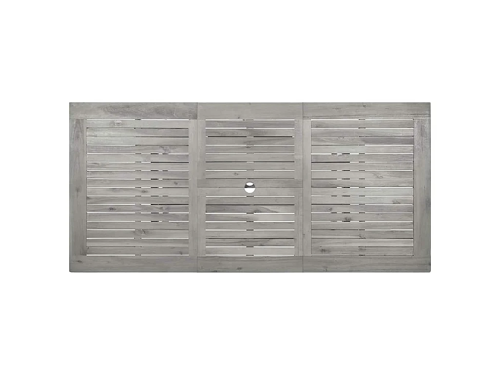 Tavolo da Pranzo per Esterni (120-170)x80x75 cm Massello Acacia