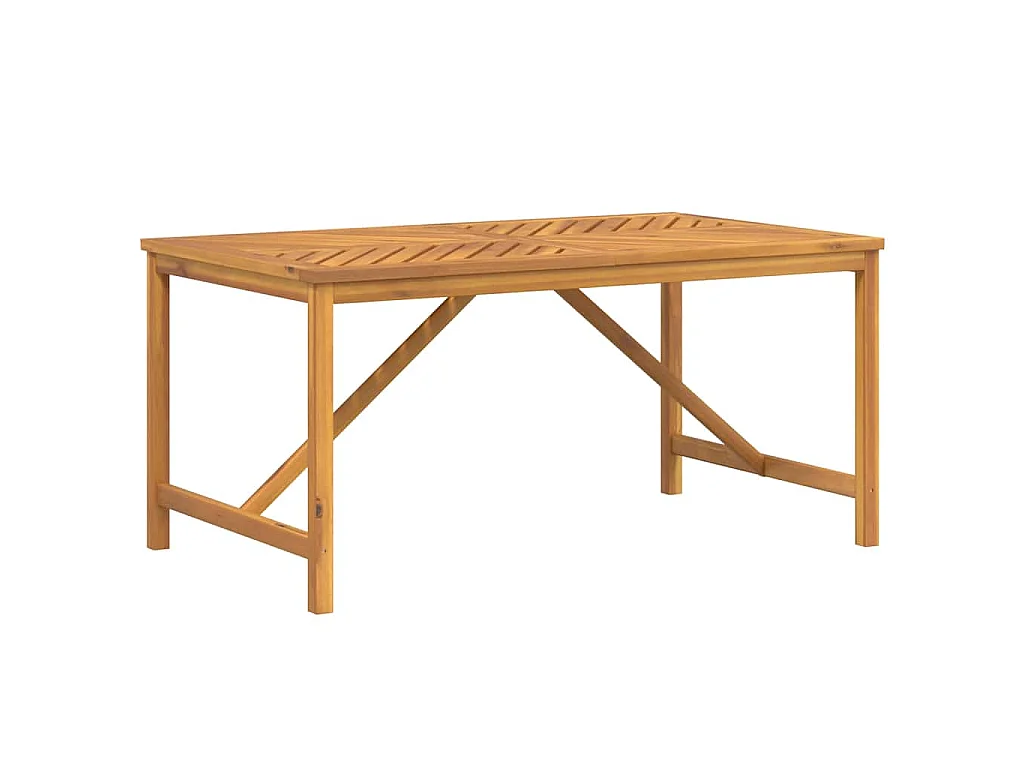Tavolo da Pranzo da Giardino 150x90x74 cm Legno Massello Acacia