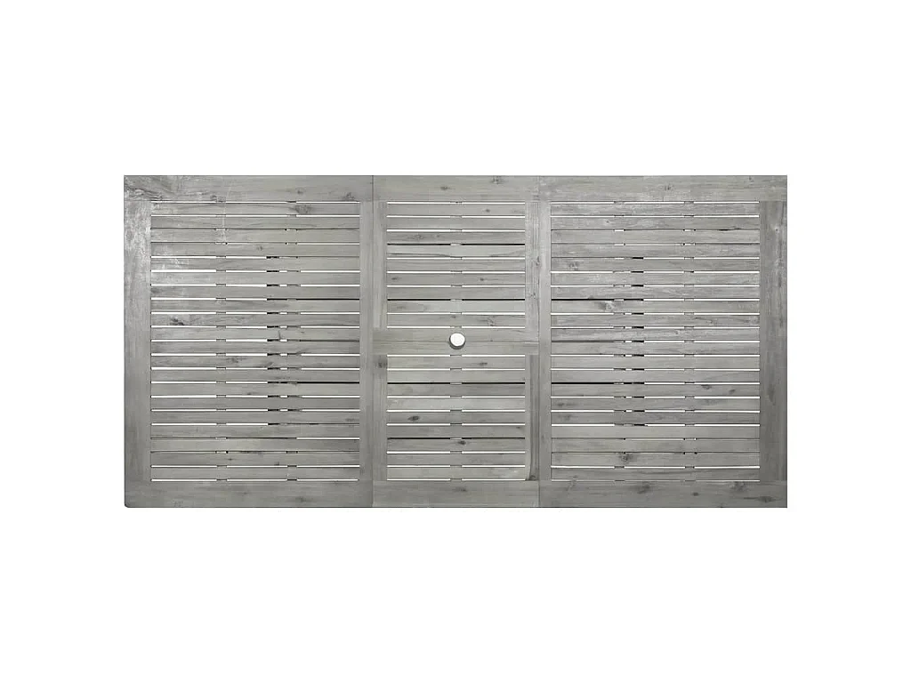 Tavolo da Pranzo per Esterni (150-200)x100x75cm Massello Acacia