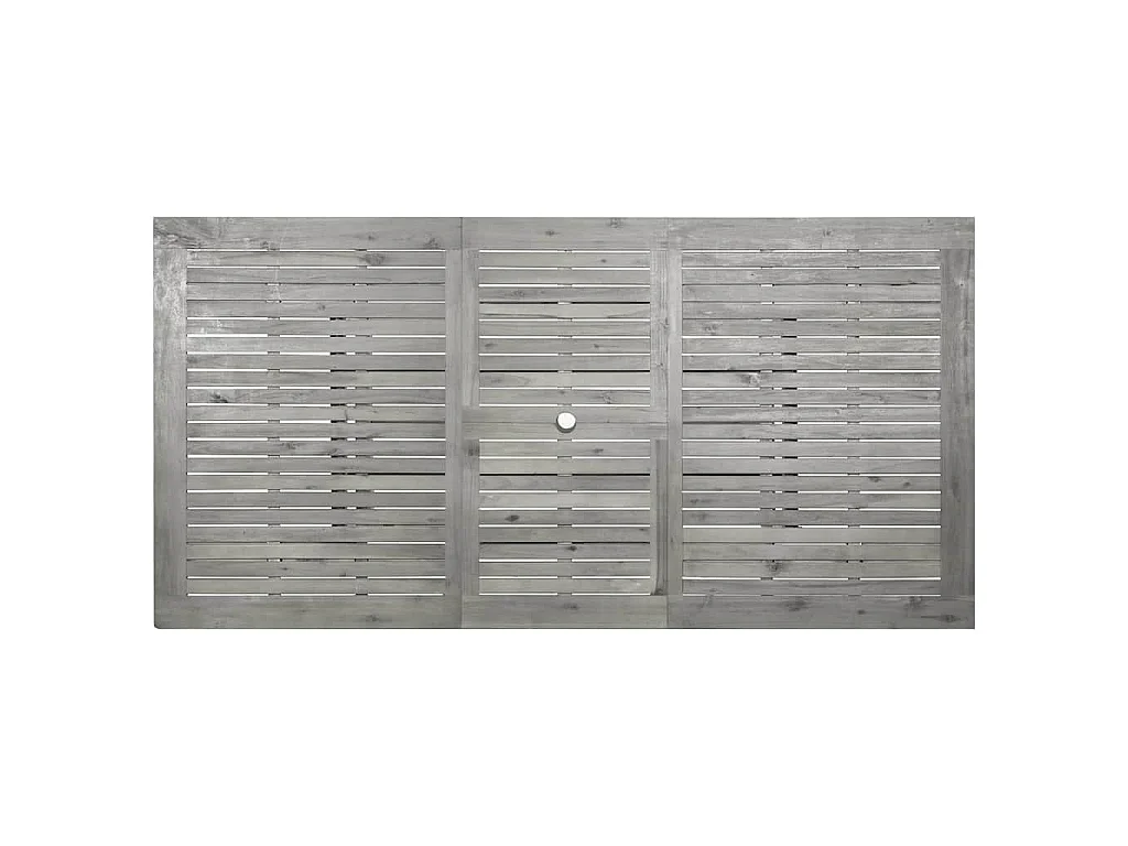 Table à dîner de jardin (150-200)x100x75cm Bois d'acacia massif