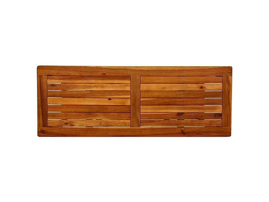 Tuinwandtafel 110x40x75 cm massief acaciahout