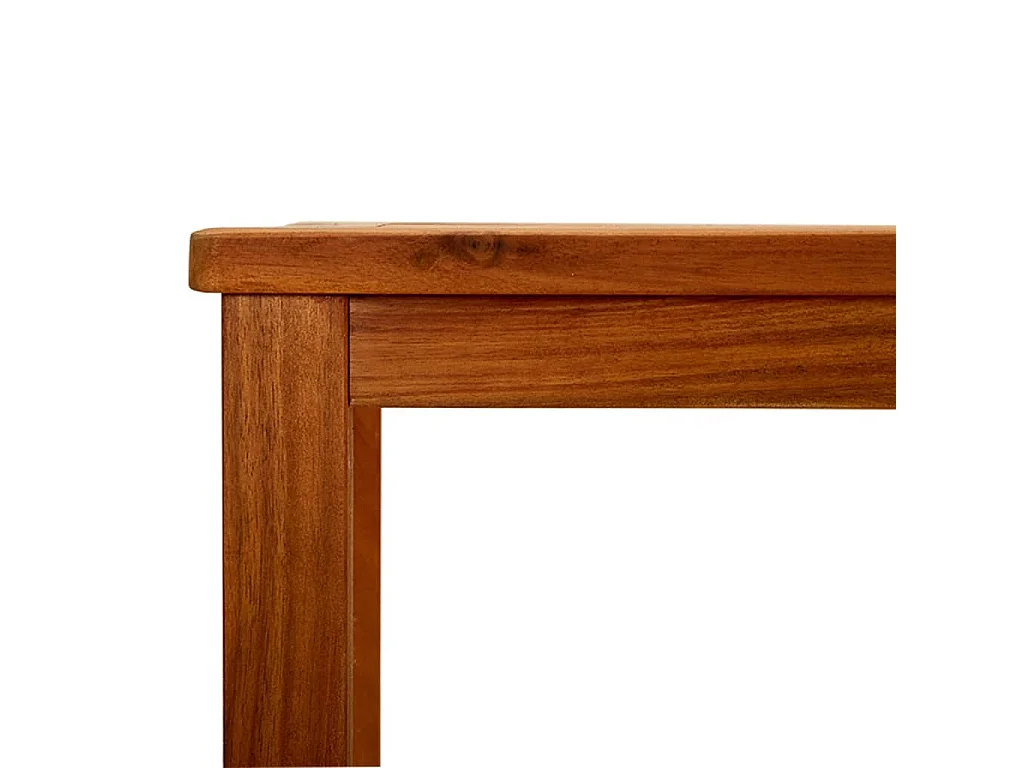 Tuinwandtafel 110x40x75 cm massief acaciahout