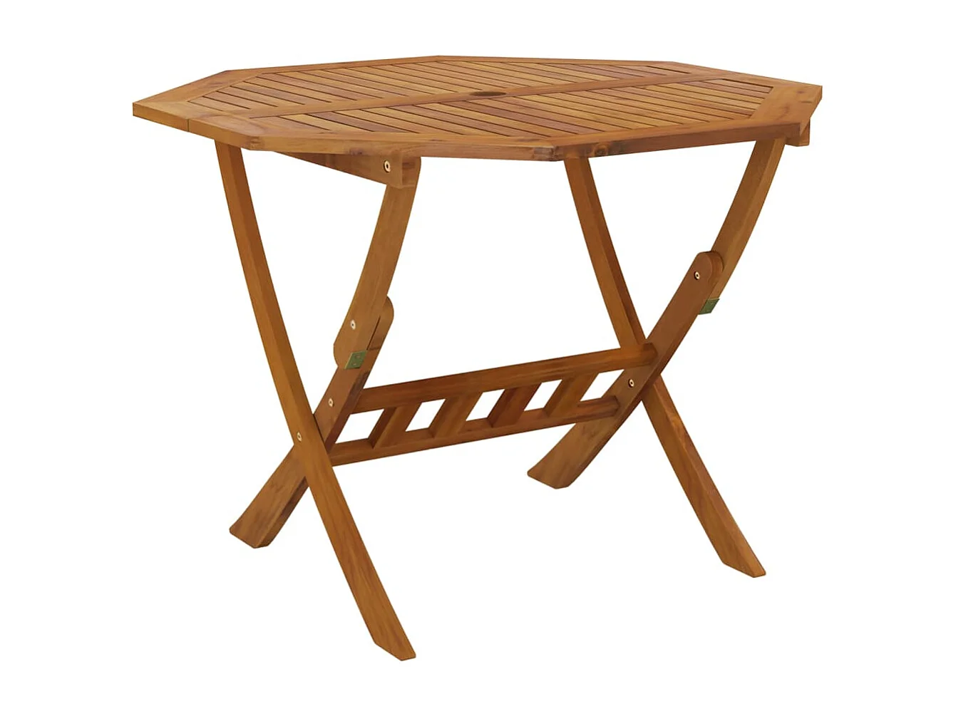 Table pliable de jardin 90x75 cm Bois d'acacia solide