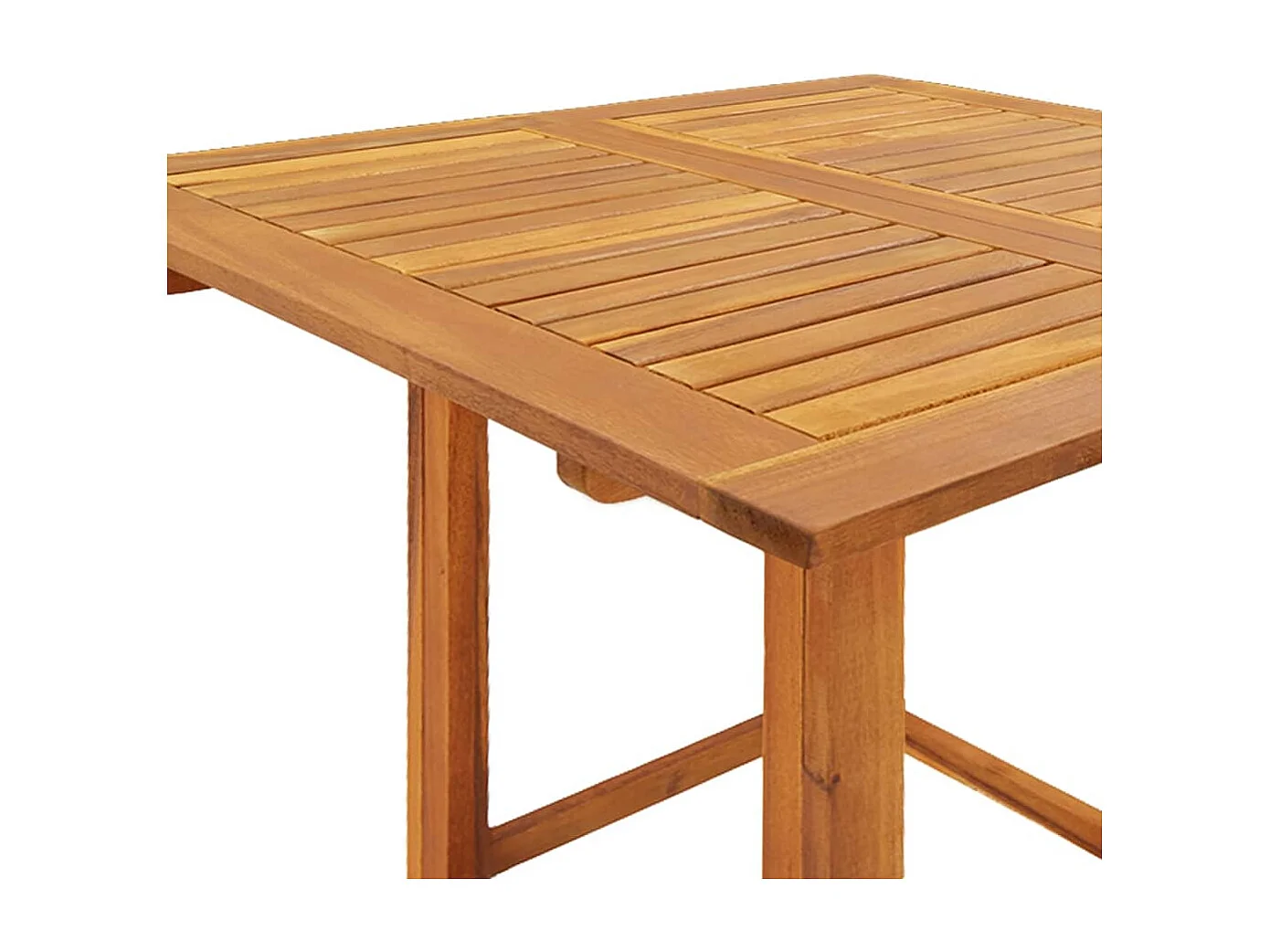 Bistrotisch 75x75x110 cm Massivholz Akazie