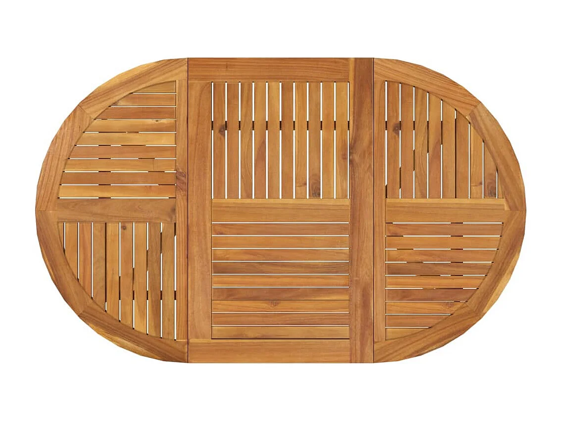 Tuintafel 150x90x75 cm massief acaciahout