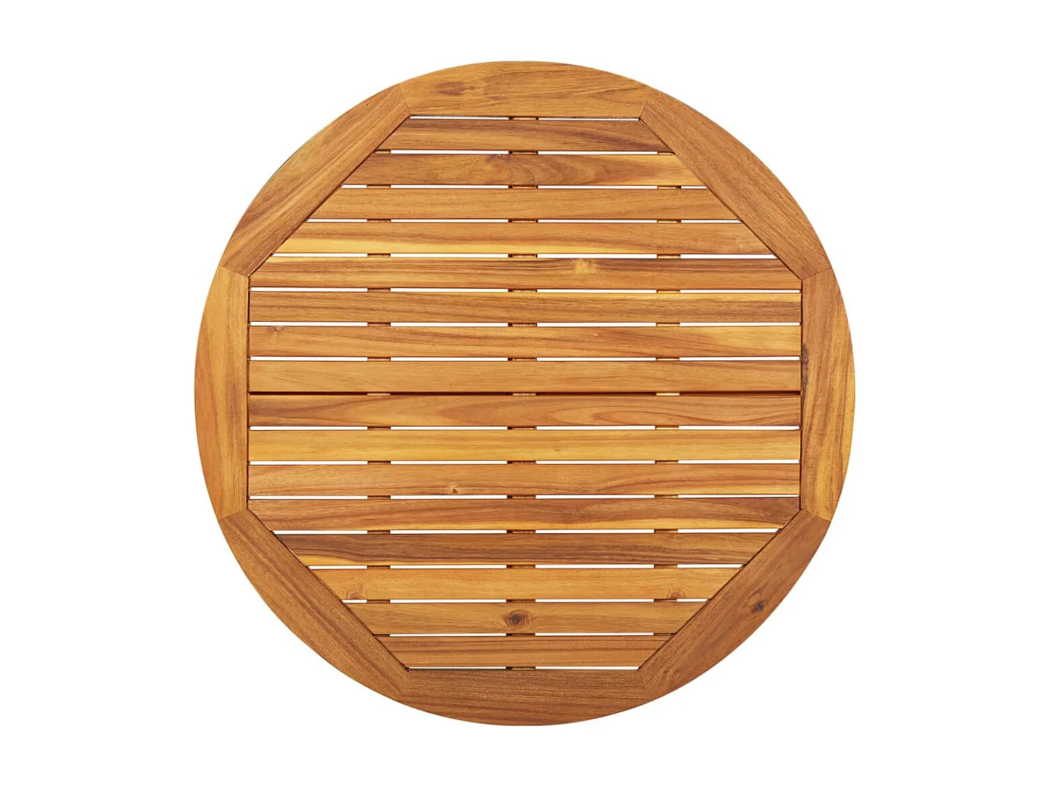 Gartentisch 85x85x75 cm Massivholz Akazie