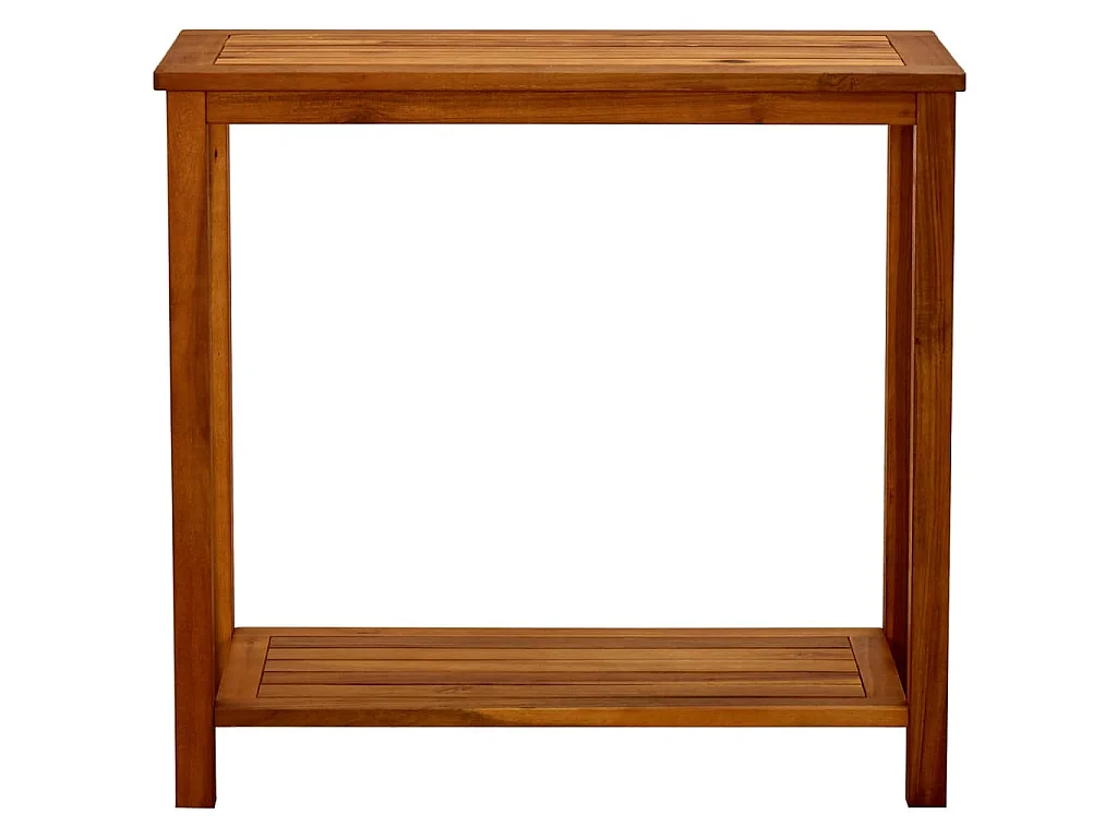 Garten-Konsolentisch 80x35x75 cm Massivholz Akazie