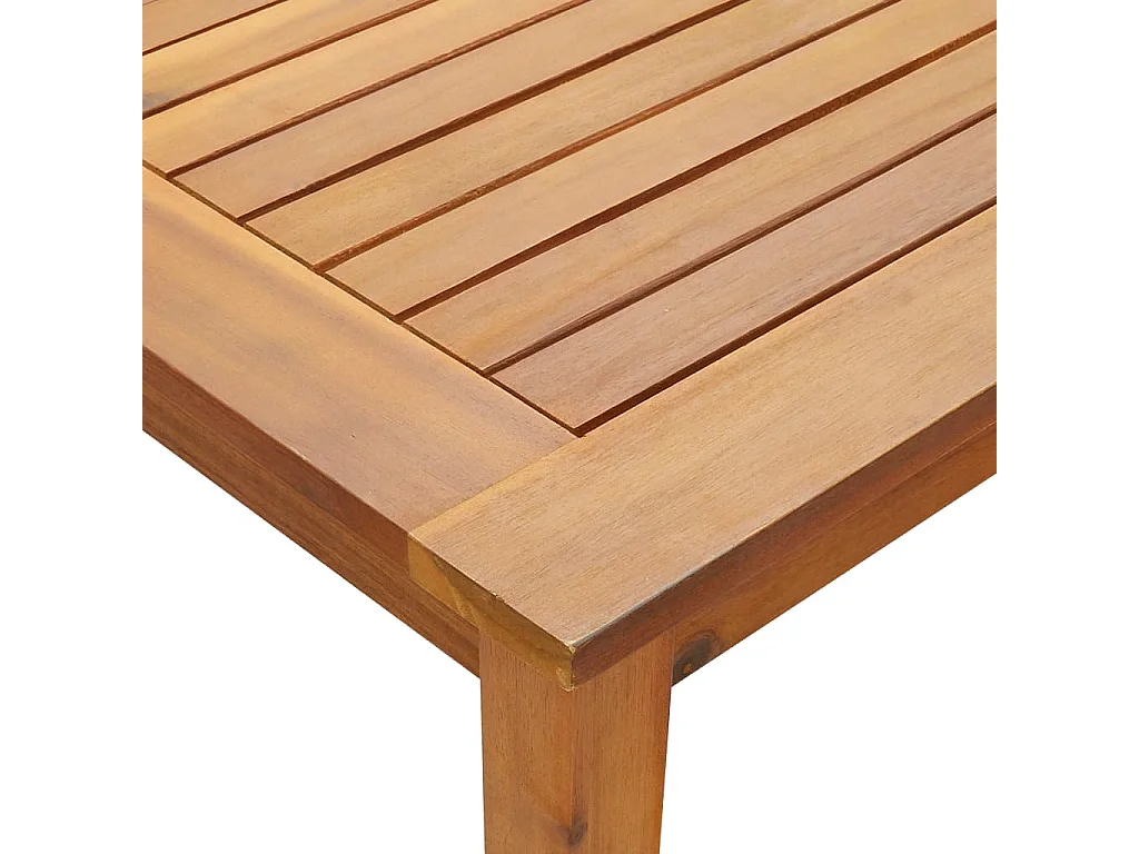 Tuintafel 140x80x74 cm massief acaciahout