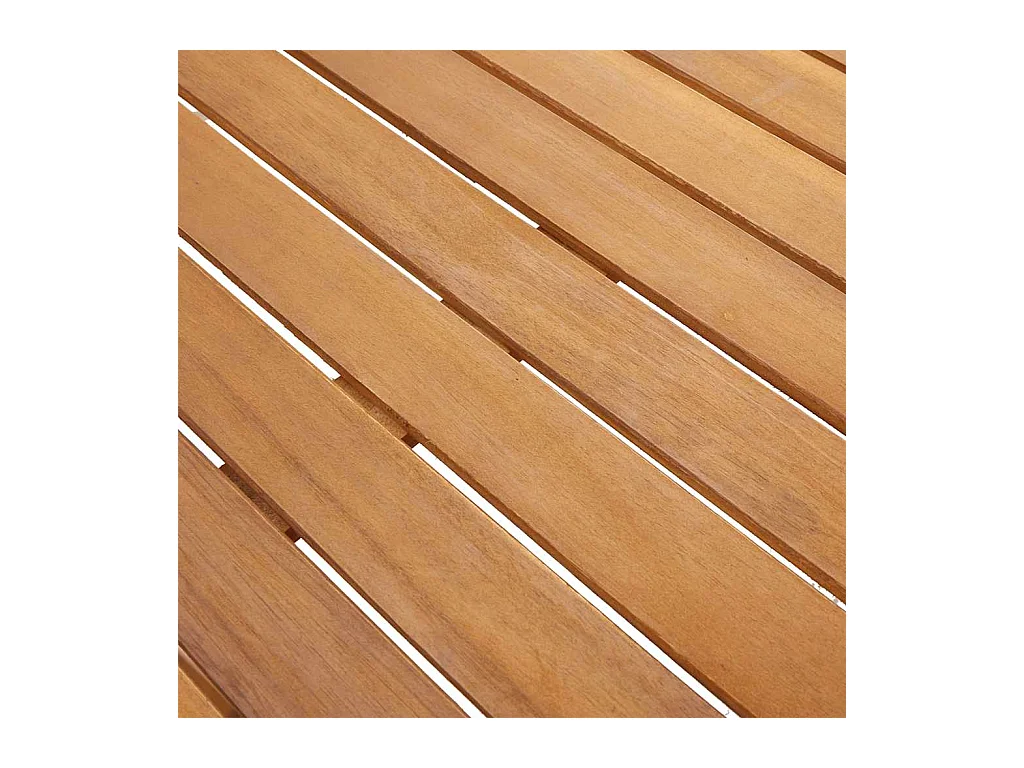 Table de jardin 140x80x74 cm Bois d'acacia massif