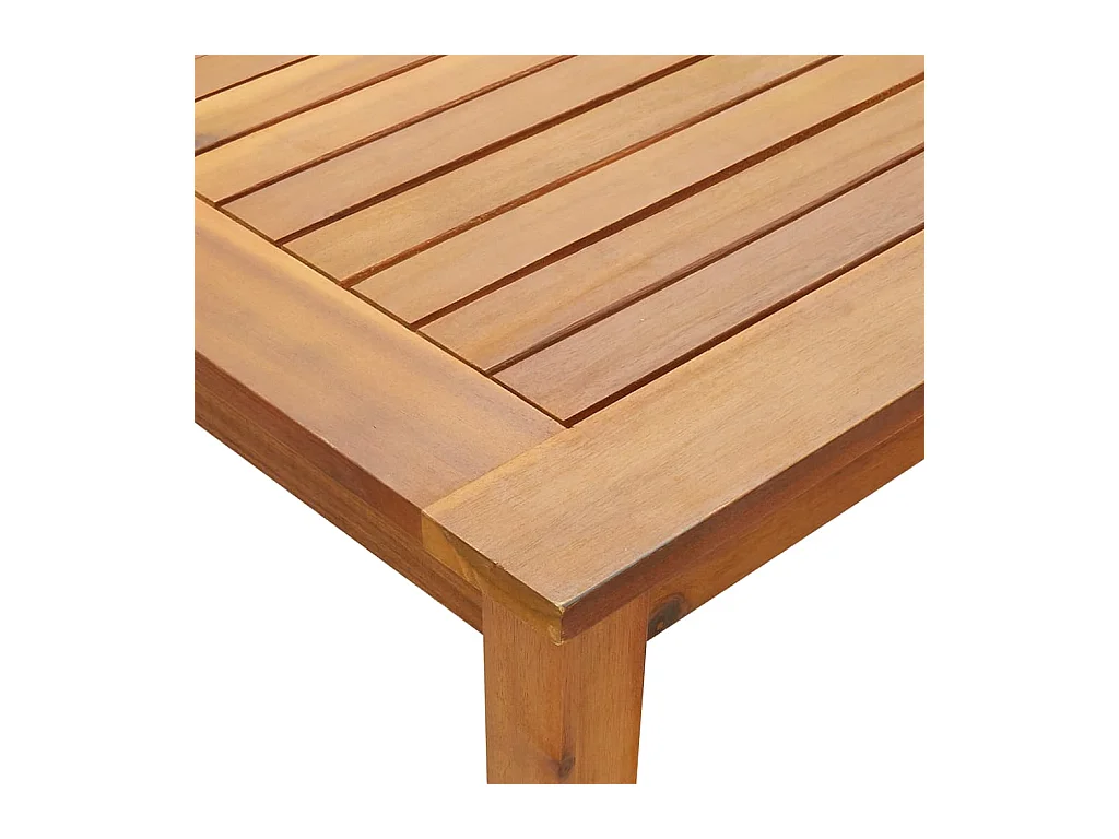 Table de jardin 140x80x74 cm Bois d'acacia massif